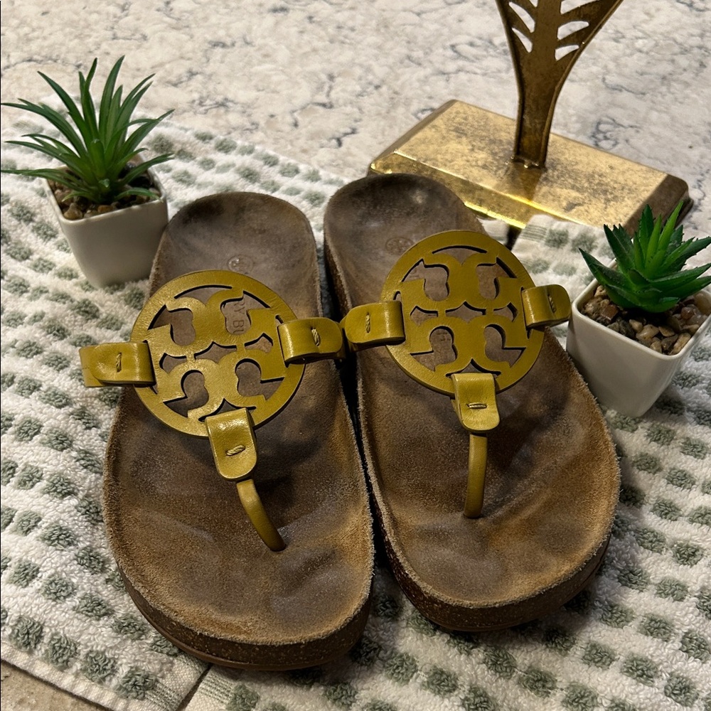Tory Burch Gold Sandals